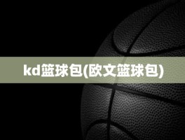 kd篮球包(欧文篮球包)