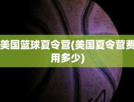 美国篮球夏令营(美国夏令营费用多少)