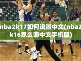 nba2k17如何设置中文(nba2k16怎么调中文手机版)