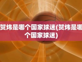 贺炜是哪个国家球迷(贺炜是哪个国家球迷)