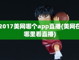 2017美网哪个app直播(美网在哪里看直播)