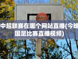 中超联赛在哪个网站直播(今晚国足比赛直播视频)