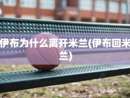 伊布为什么离开米兰(伊布回米兰)