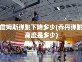 詹姆斯弹跳下降多少(乔丹弹跳高度是多少)