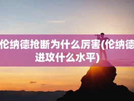 伦纳德抢断为什么厉害(伦纳德进攻什么水平)