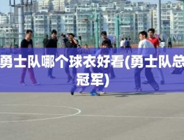 勇士队哪个球衣好看(勇士队总冠军)