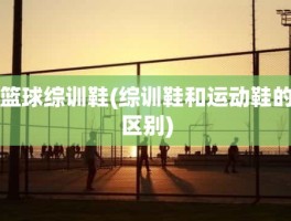 篮球综训鞋(综训鞋和运动鞋的区别)