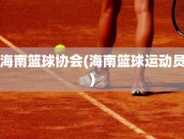 海南篮球协会(海南篮球运动员)