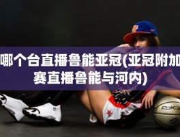 哪个台直播鲁能亚冠(亚冠附加赛直播鲁能与河内)
