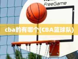 cba的有哪个(CBA篮球队)