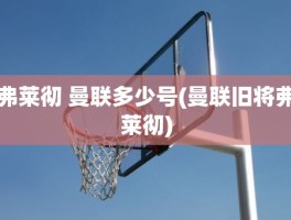 弗莱彻 曼联多少号(曼联旧将弗莱彻)