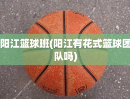 阳江篮球班(阳江有花式篮球团队吗)