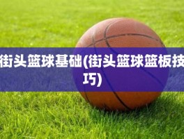 街头篮球基础(街头篮球篮板技巧)