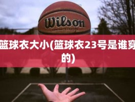 篮球衣大小(篮球衣23号是谁穿的)