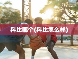 科比哪个(科比怎么样)