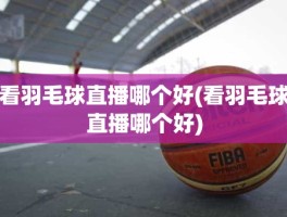 看羽毛球直播哪个好(看羽毛球直播哪个好)
