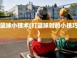 篮球小技术(打篮球时的小技巧)