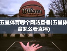 五星体育哪个网站直播(五星体育怎么看直播)