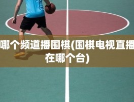 哪个频道播围棋(围棋电视直播在哪个台)