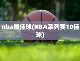 nba最佳球(NBA系列赛10佳球)