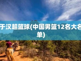 于汉超篮球(中国男篮12名大名单)