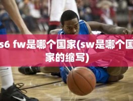 s6 fw是哪个国家(sw是哪个国家的缩写)