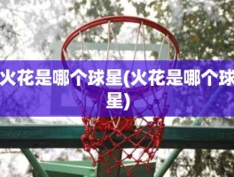 火花是哪个球星(火花是哪个球星)