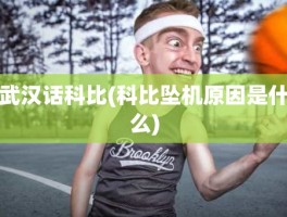 武汉话科比(科比坠机原因是什么)