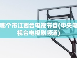 哪个市江西台电视节目(中央电视台电视剧频道)
