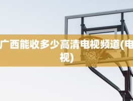 广西能收多少高清电视频道(电视)