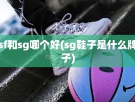 sf和sg哪个好(sg鞋子是什么牌子)