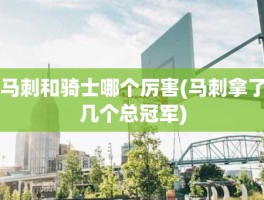 马刺和骑士哪个厉害(马刺拿了几个总冠军)