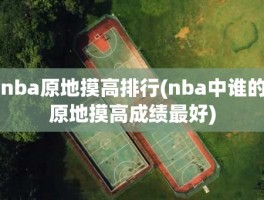 nba原地摸高排行(nba中谁的原地摸高成绩最好)