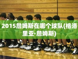 2015詹姆斯在哪个球队(格洛里亚·詹姆斯)