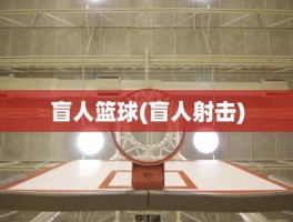 盲人篮球(盲人射击)
