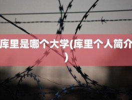 库里是哪个大学(库里个人简介)