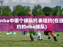 nba中哪个球队代表纽约(在纽约的nba球队)