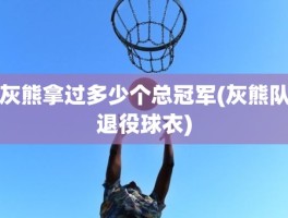 灰熊拿过多少个总冠军(灰熊队退役球衣)