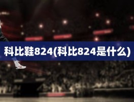 科比鞋824(科比824是什么)
