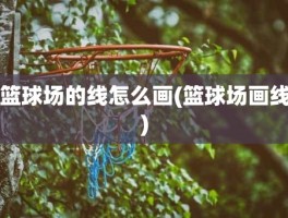 篮球场的线怎么画(篮球场画线)