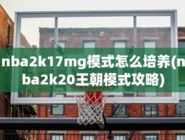 nba2k17mg模式怎么培养(nba2k20王朝模式攻略)