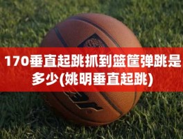 170垂直起跳抓到篮筐弹跳是多少(姚明垂直起跳)
