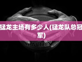 猛龙主场有多少人(猛龙队总冠军)