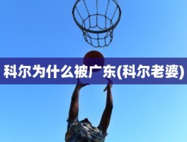 科尔为什么被广东(科尔老婆)
