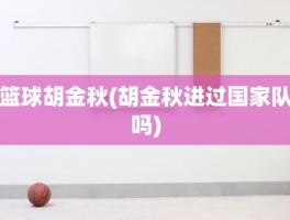 篮球胡金秋(胡金秋进过国家队吗)