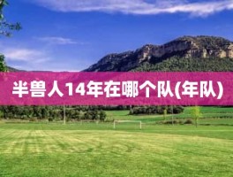 半兽人14年在哪个队(年队)