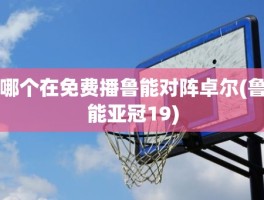 哪个在免费播鲁能对阵卓尔(鲁能亚冠19)