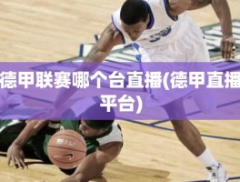 德甲联赛哪个台直播(德甲直播平台)