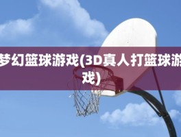 梦幻篮球游戏(3D真人打篮球游戏)