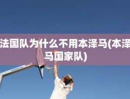 法国队为什么不用本泽马(本泽马国家队)